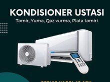Kondisioner təmiri ustası peşəkar ucuz — Kondisioner və havalandırma sistemi təmiri, Bakı (2)