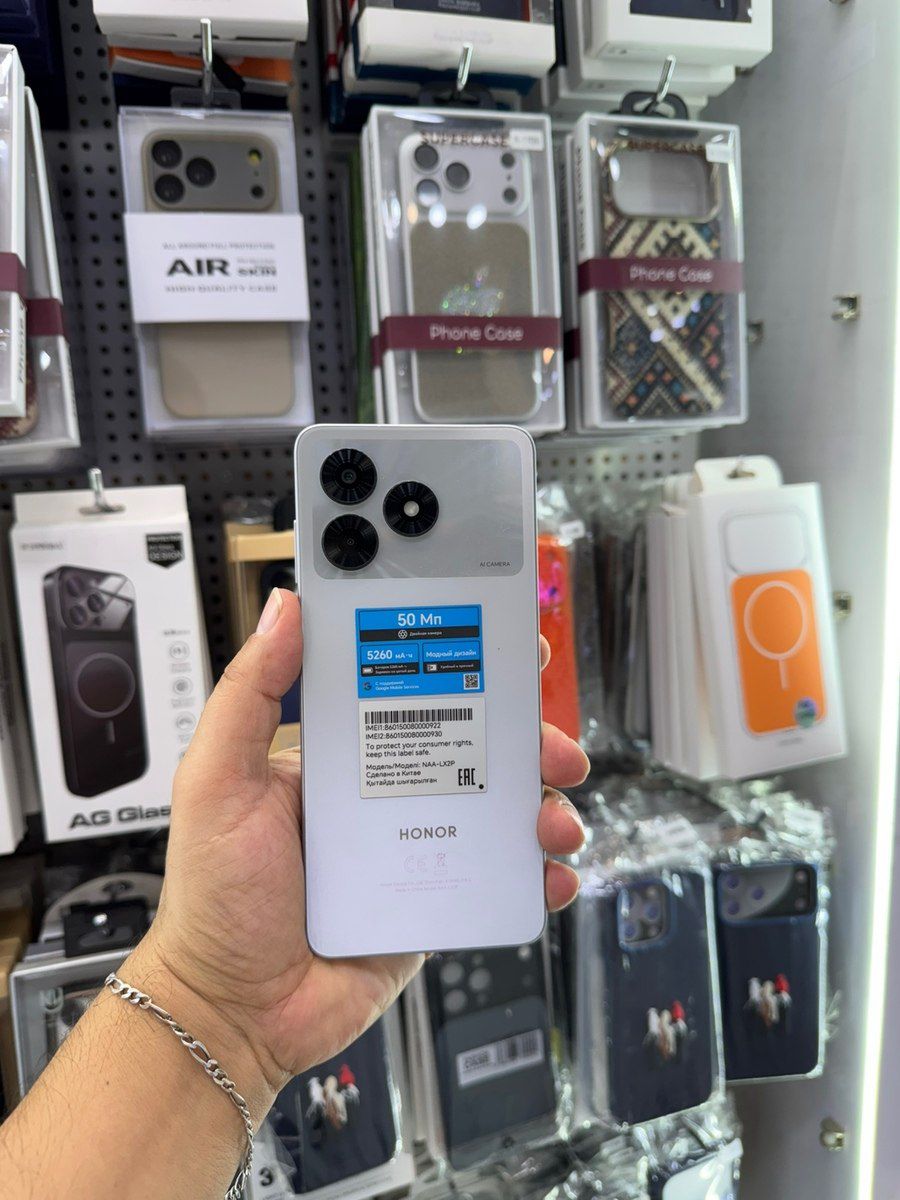 Honor X5d Plus Meteor Silver 256GB/4GB — Smartfonlar, Bakı