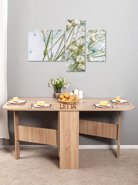 Nahar masası Letta, bej, Ldsp, 160x75x75 sm — Bakı