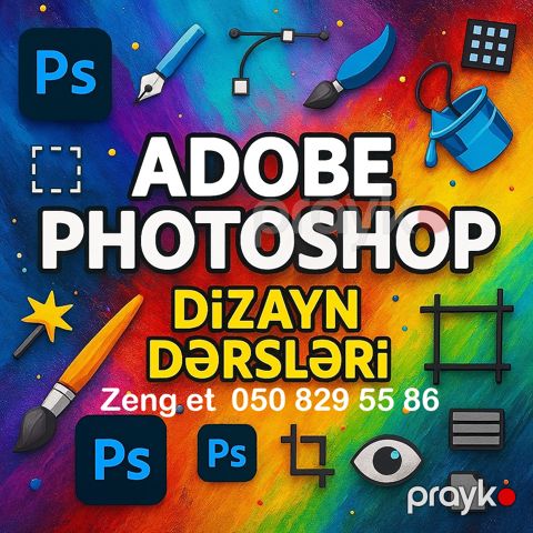 Photoshop öyrənərək Dizayna İlk Addım at — Bakı