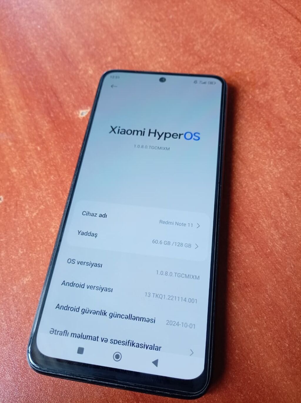 Redmi Note 11, 128 GB, rəng - Qara, İki sim kartlı — Xiaomi, Naftalan (3)