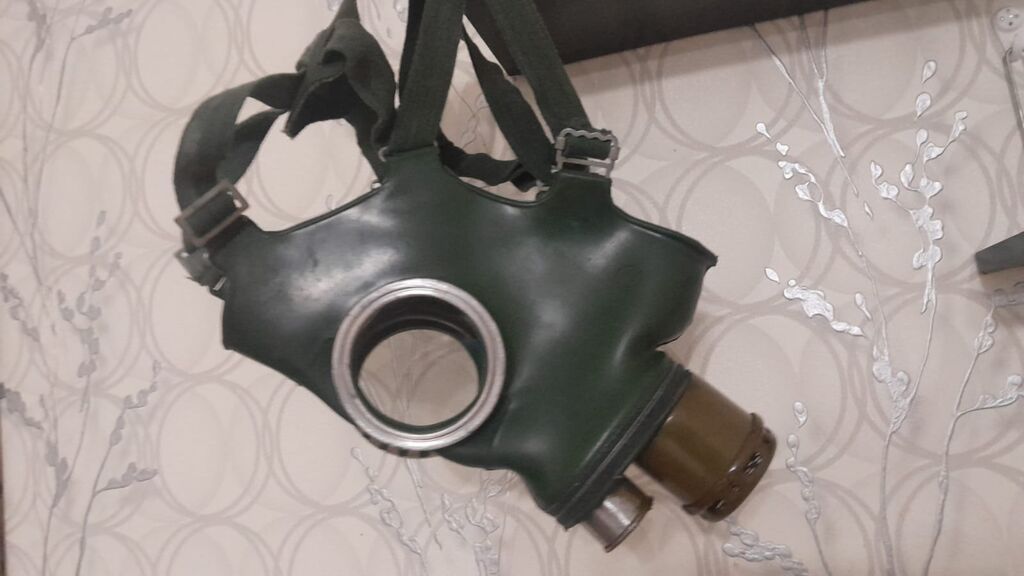 Противогаз ГП-4У. Гражданский противогаз ГП-4у (сленг «Зелёный — Digər, Bakı (4)