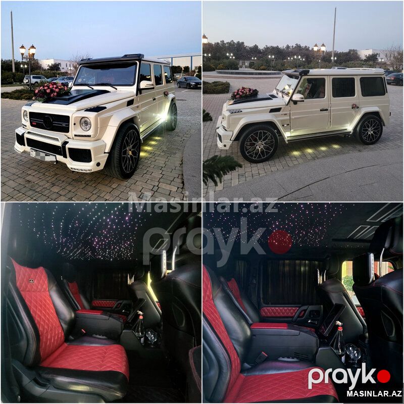 Mercedes Brabus Galik — Minik avtomobili icarəsi, Bakı (3)