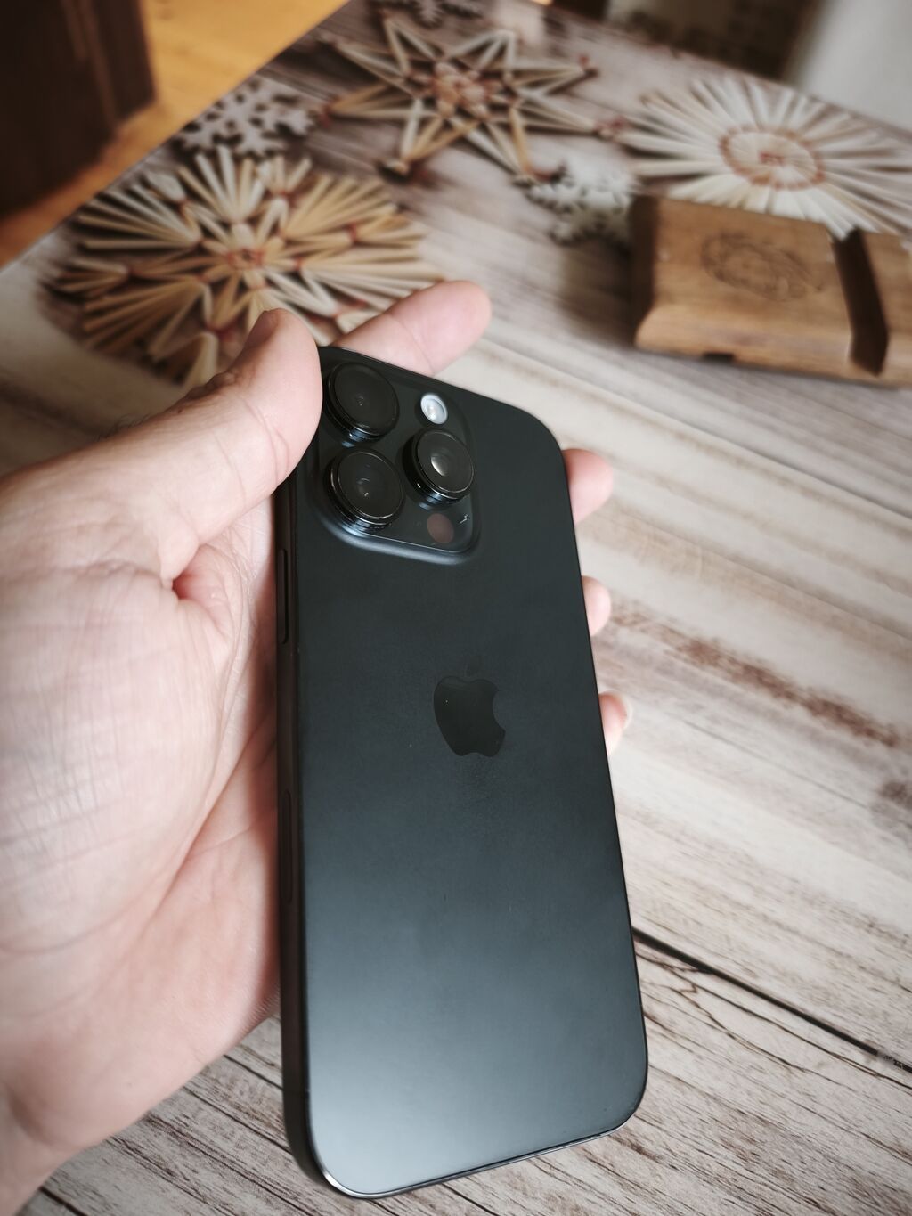 IPhone 16 Pro, 128 GB, Qara, Simsiz şarj — Apple iPhone, Digah (2)