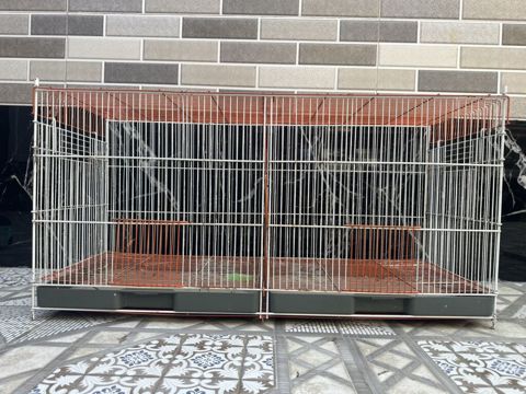 Quş qəfəsi – ikili bölməli,1 metrelik Az istifade olunub — Masazır
