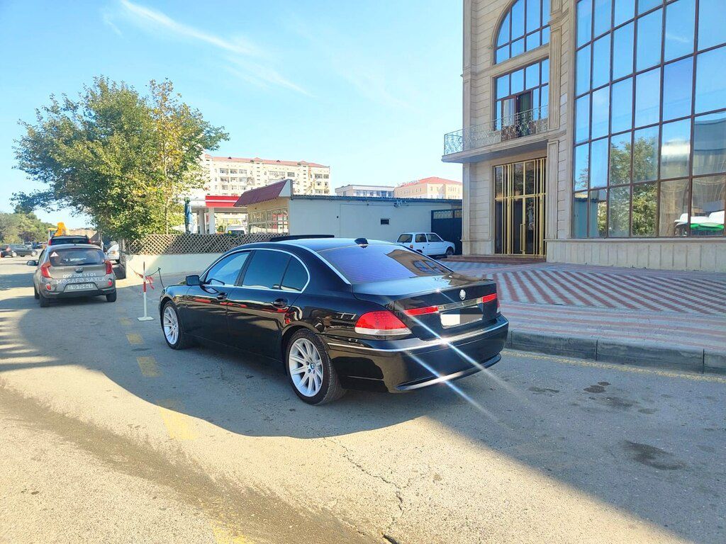 BMW 745, 4.4 L, 2003 il, 226 000 km — Avtomobillər, Bakı (8)