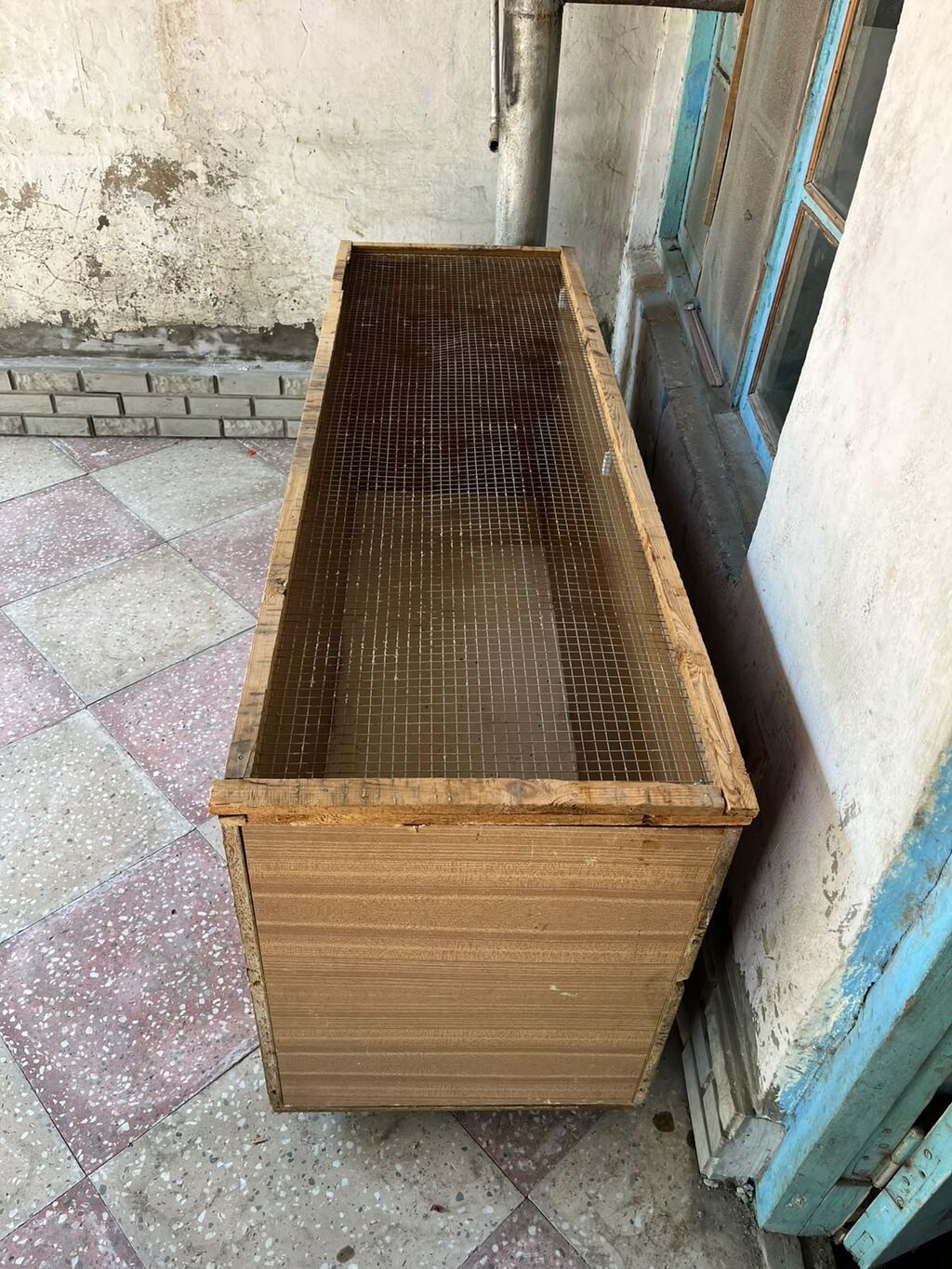 Taxta toyuq/broyler civcivləri üçün böyütmə qutusu (brooder) — Kunalar, Bakı (4)
