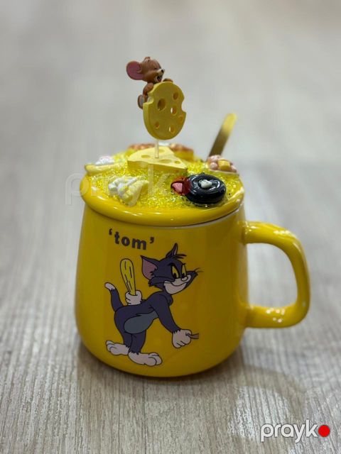 Fincan, 300 ml, Keramika, Sarı — Bakı