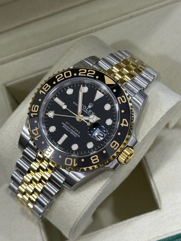 Qol saatı "Rolex GMT-Master II Two Tone Yellow Gold Jubilee" — Şəxsi əşyalar, Bakı (6)