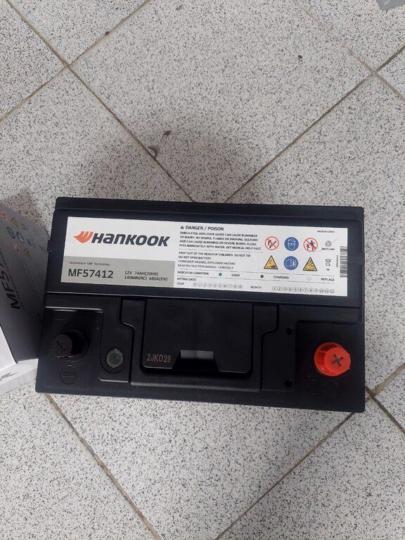 Akkumulyator "Hankook" — Ehtiyat hissələri və aksesuarlar, Bakı (3)