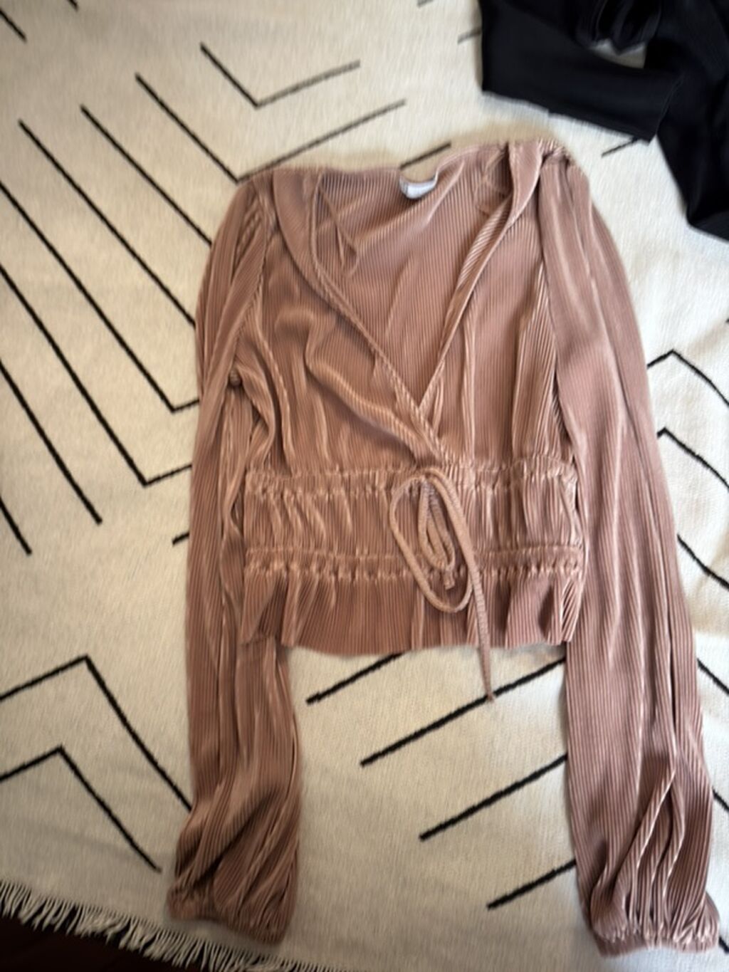 Qadın geyim dəsti – 4 ədəd 1) Qara uzun slip-stil don - İncə çiyin — Kostyum, Bakı (4)