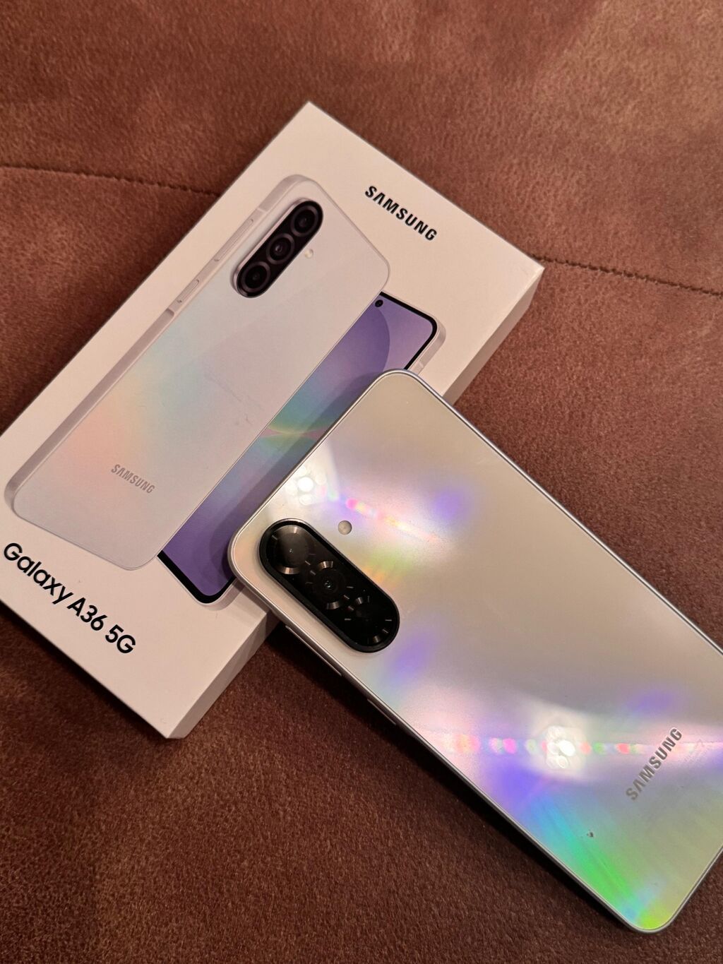 Samsung Galaxy A36 5G, rəng - Gümüşü — Samsung, Bakı (3)