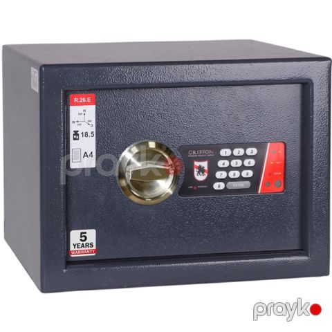 Seyf Griffon R.26.E, elektron kodlu kilid ilə, 26x35x26 sm — Bakı