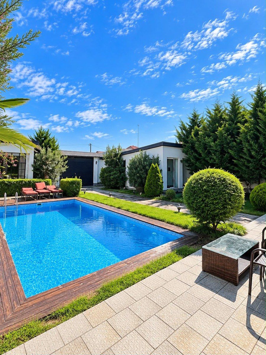 Satılır 5 otaqlı həyət evi/bağ evi 200 m² — Ev, villa, Bakı (5)