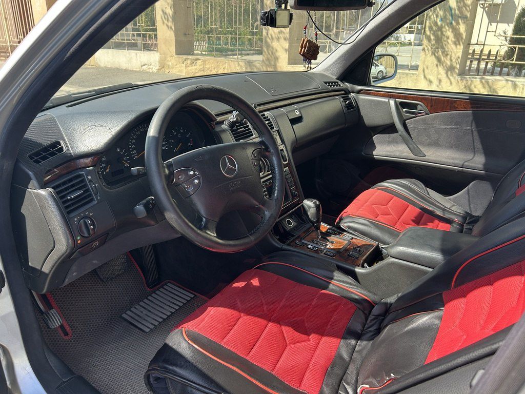 Mercedes E 220, 2.2 L, 2001 il, 500 000 km — Avtomobillər, Bakı (9)