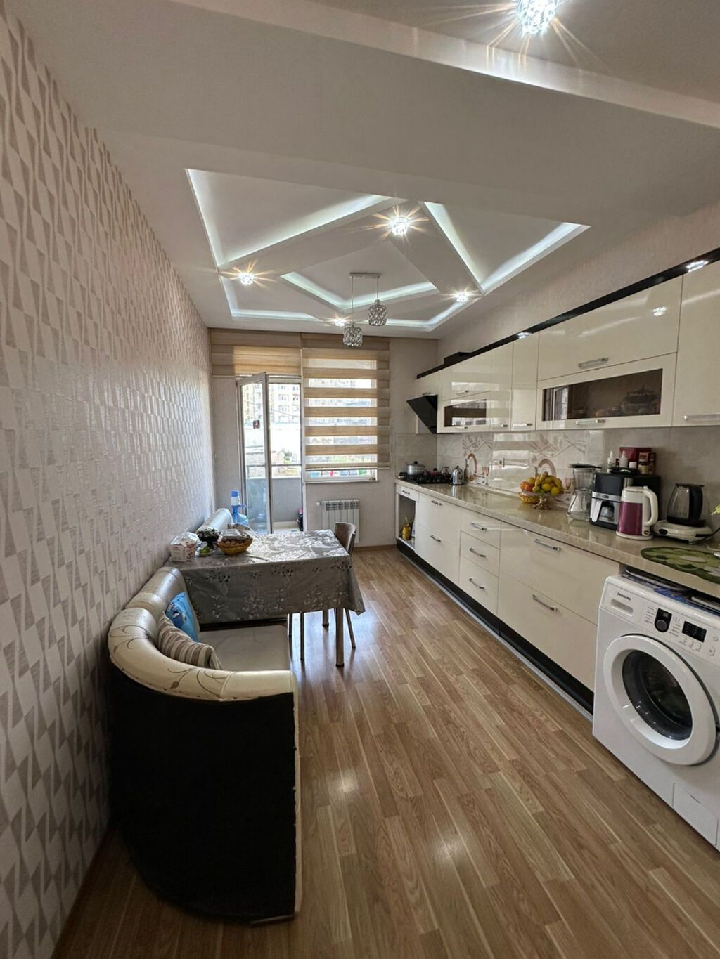 3 otaqlı, Yeni tikili, 107 kv. m — Mənzil, Bakı (10)