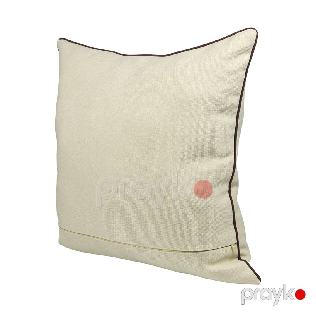 Dekorativ yastıq, 45x45 sm, bej — Mallar, Bakı (3)