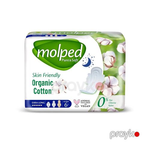 Qadın bezi Molped Pure and Soft Organic Cotton 6 əd — Bakı