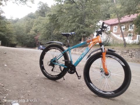 Dağ/şosse üçün universal velosiped - Markalanma: VZ Storm (çərçivədə — Lerik