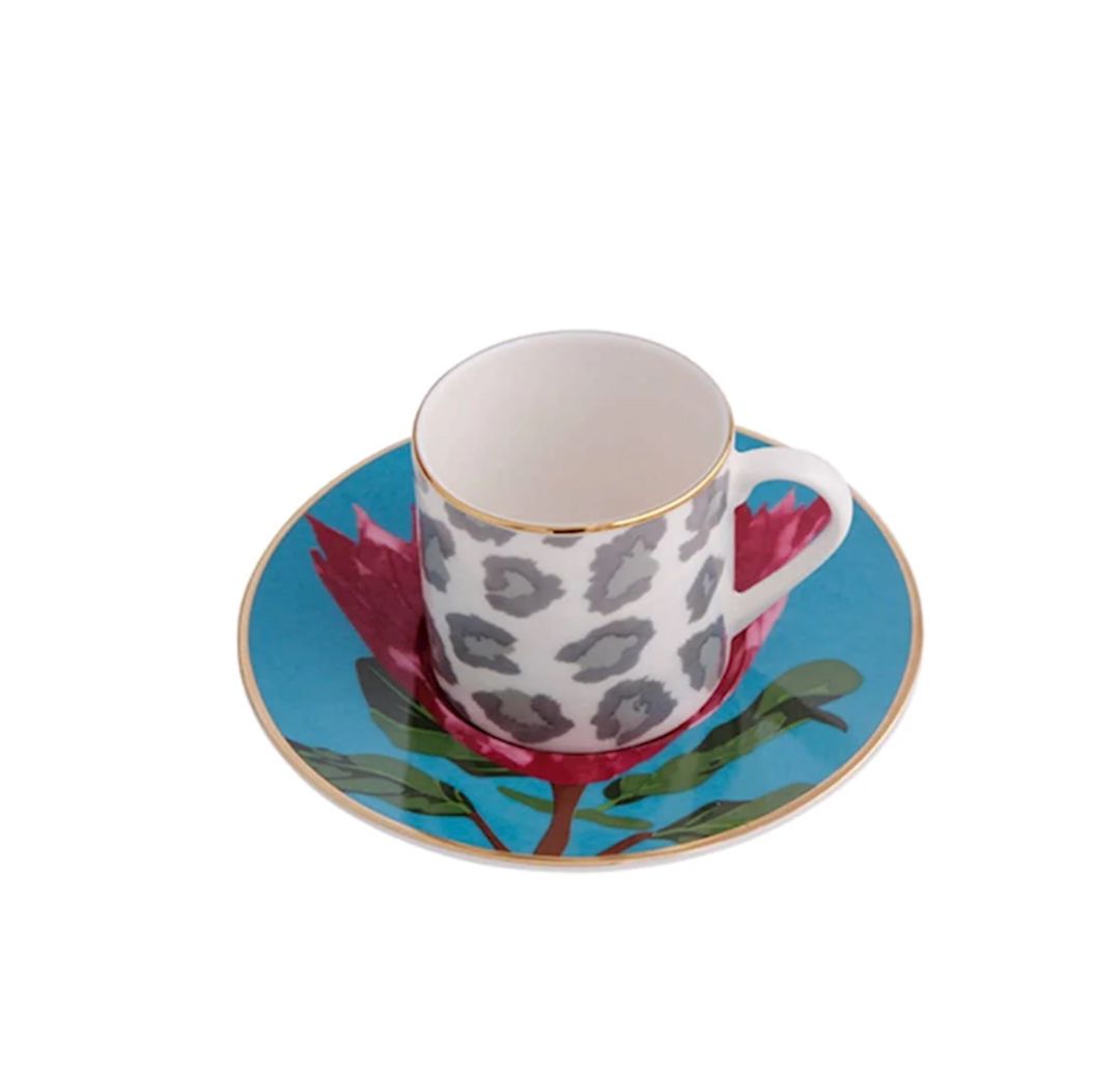 Qəhvə cütü Porland Africa Design4 04ALM005857, farfor, 90 ml — Mallar, Bakı (2)