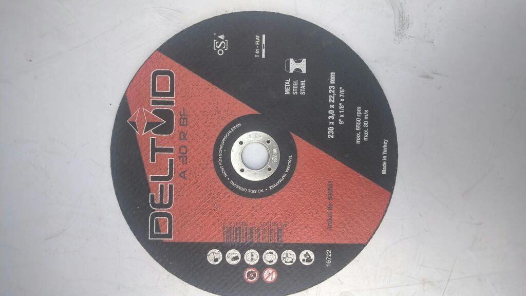 Metal kəsmə/yonma diskləri dəsti - Brendlər: Bosch, DELTAvID (A 30 R — Alətlər, Bakı (2)