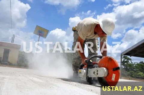 Ucuz və peşəkar Beton kesme desme xidmət — Bakı
