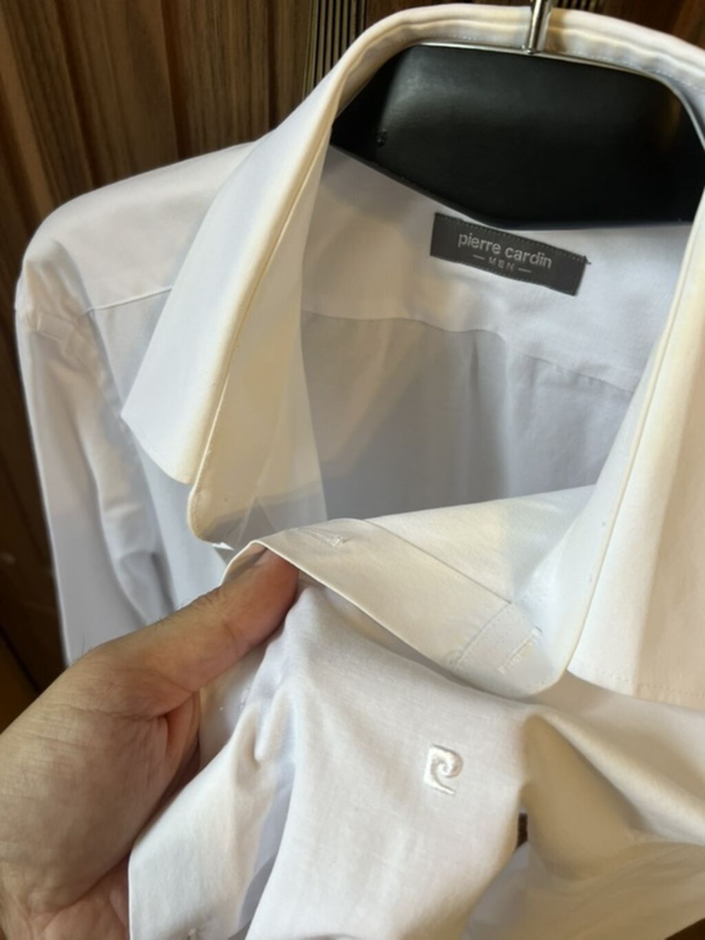 Köynək, Pierre Cardin, L, rəng - Ağ — Köynək, Masazır (3)