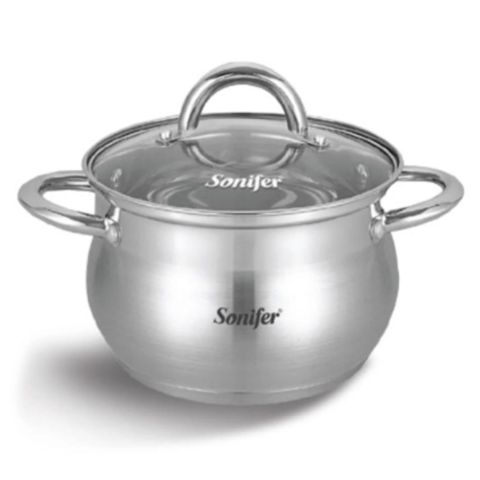Qazan Sonifer AA-771247, paslanmayan polad, 6.5 l, 24 sm — Bakı