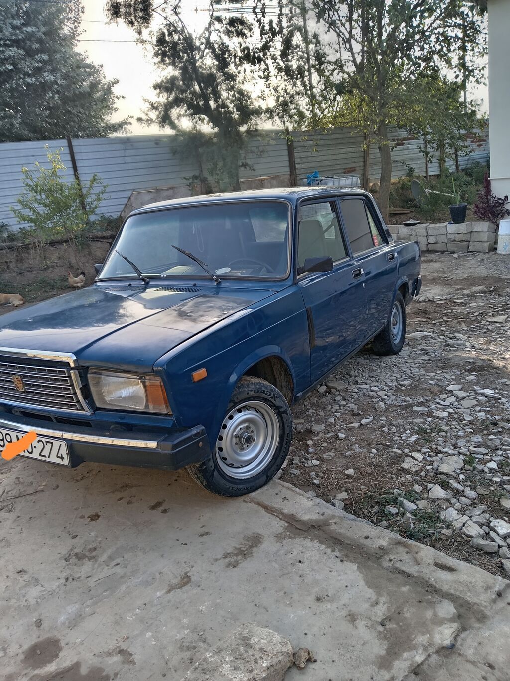 Lada 2107 sedan - Korpus: 4 qapılı, klassik “kvadrat” dizayn, tünd — Avtomobillər, Biləsuvar (3)