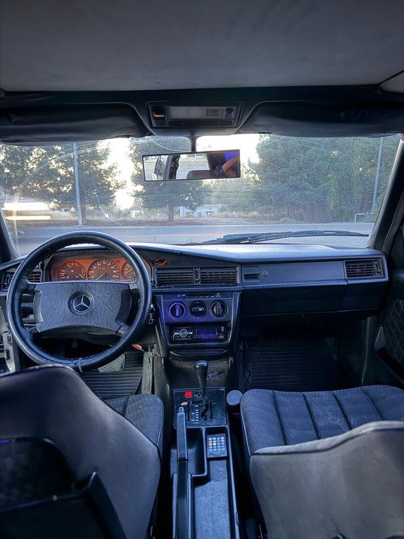 Mercedes 190, 2.0 L, 1990 il, 428 000 km — Avtomobillər, Bərdə (3)