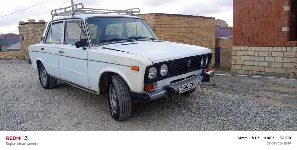 Lada (VAZ) 2106, 1.6 L, 1980 il, 375 000 km 99-ZN-806 — Avtomobillər, Bakı (6)