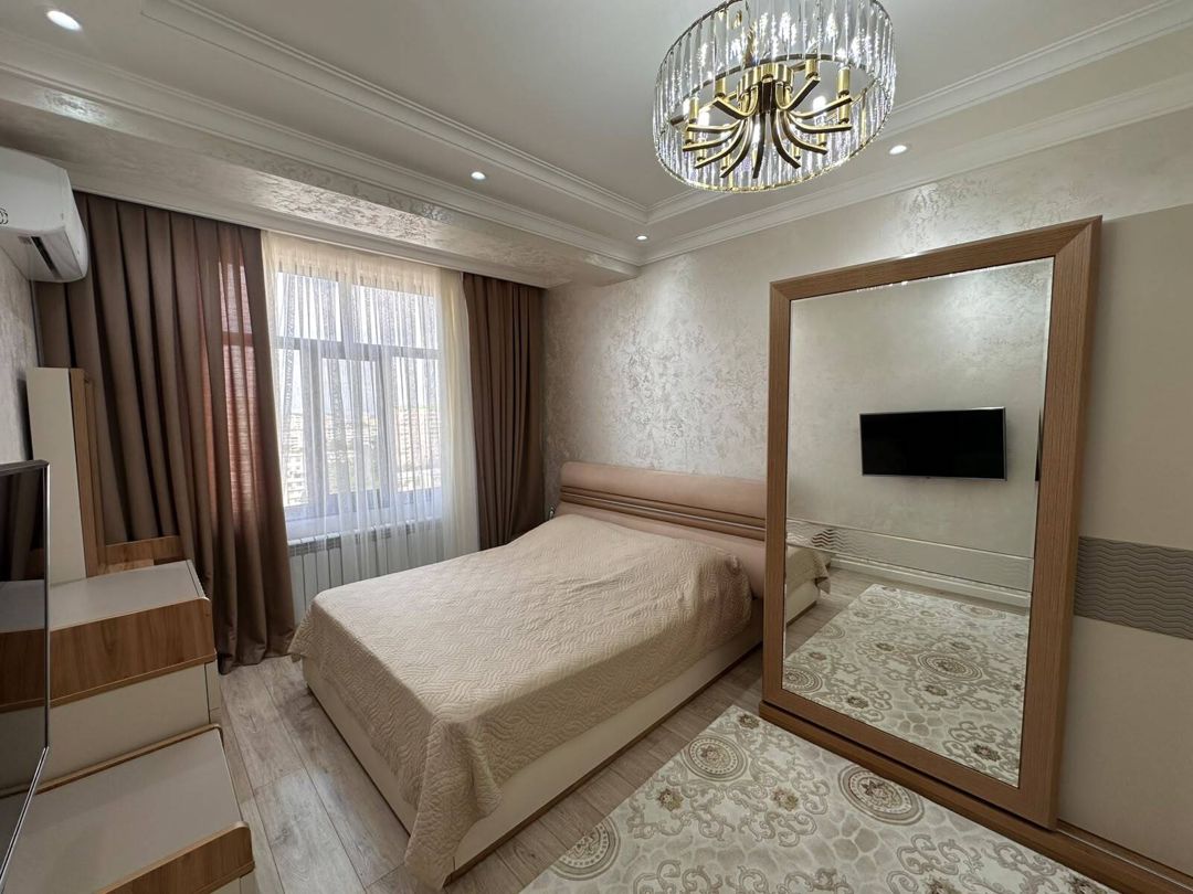 İcarəyə verilir 3 otaqlı yeni tikili 95 m² — Mənzil, Bakı (5)