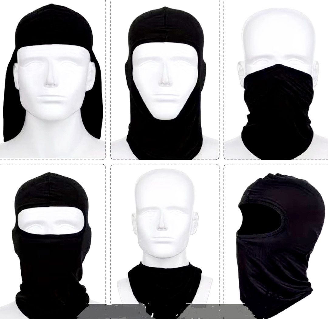 Balaklava, poliester, qara, ölçü One size — Mallar, Bakı (3)