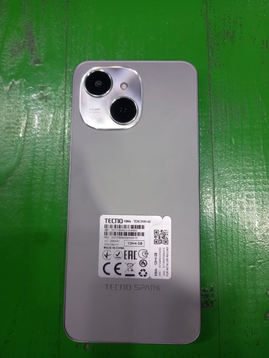 Tecno Spark Pro, rəng - Boz, Barmaq izi, İki sim kartlı, Face ID — Tecno, Bakı