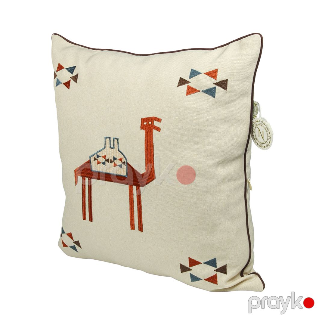 Dekorativ yastıq, 45x45 sm, bej — Mallar, Bakı (2)