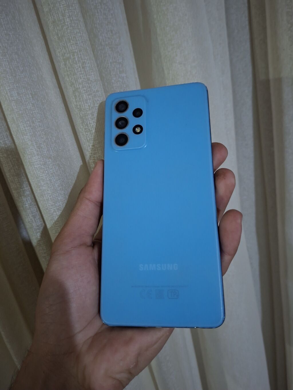 Samsung Galaxy A52, 128 GB, rəng - Göy — Samsung, Bakı (2)
