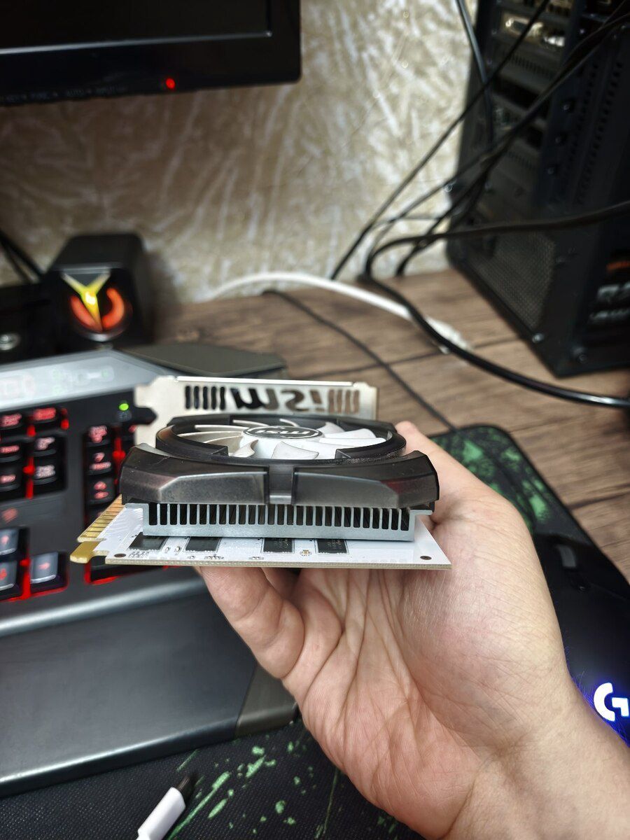 Video kart Nvidia Geforce GT730 2GB — Kompüterlər və noutbuklar, Bakı (5)