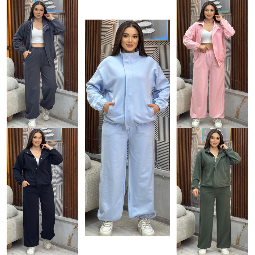 Qadın idman kostyumu, mavi, iki iplik, ölçü One size — Mallar, Bakı (3)