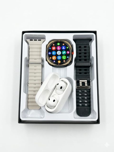 Hədiyyə dəsti RAX004-780 (smart saat + simsiz qulaqlıqlar) — Bakı