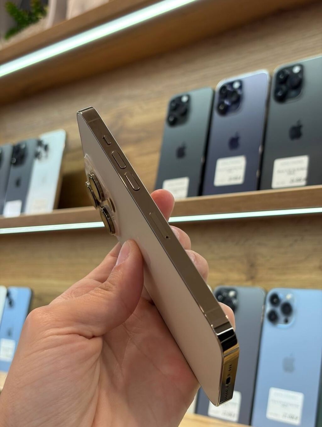 IPhone 14 Pro, 128 GB, Matte Gold, Zəmanət, Face ID, Sənədlərlə — Apple iPhone, Digah (2)