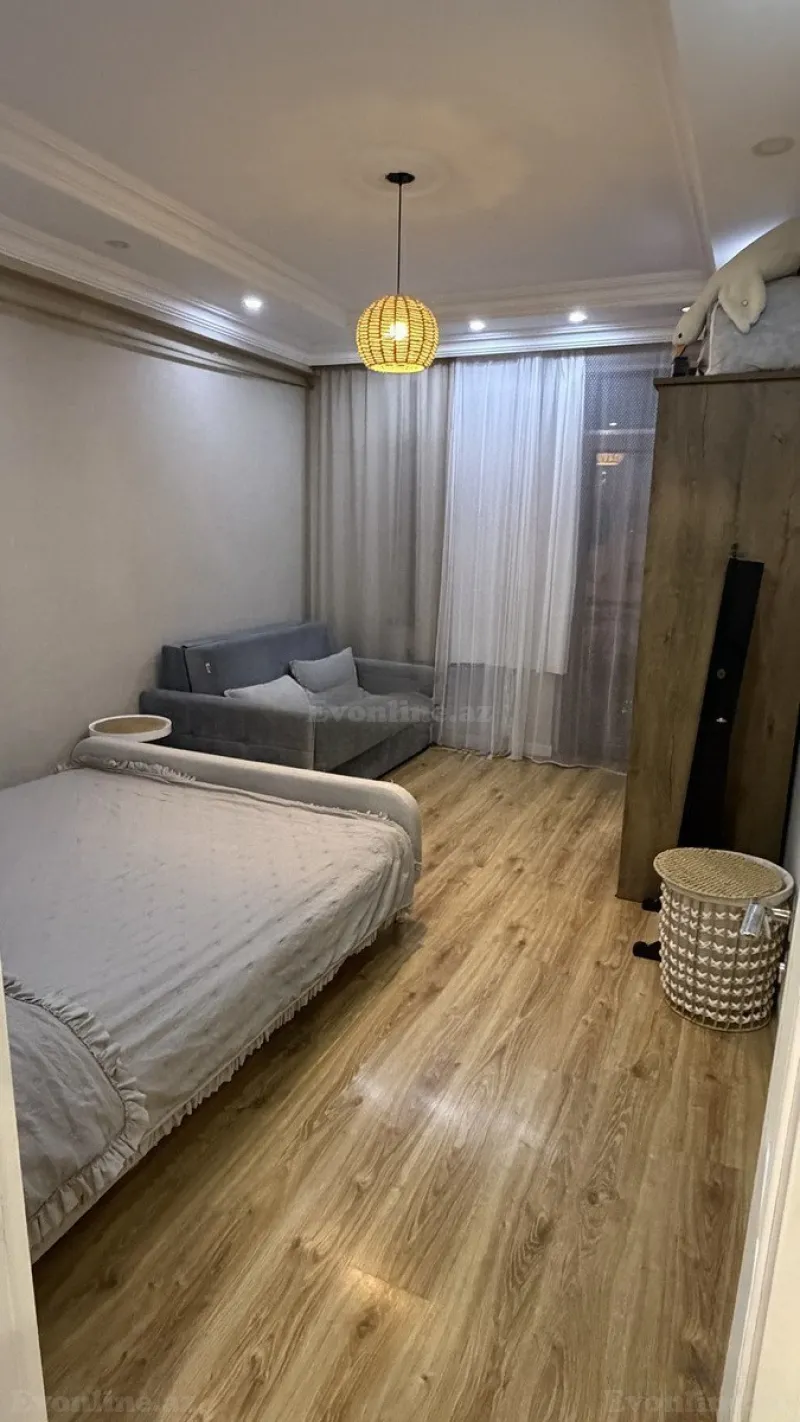 Satılır 2 otaqlı Mənzil Yeni tikili 62 m² Bakı, Xətai r., Əhmədli m — Mənzil, Bakı (4)