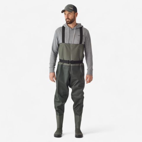 Kişilər üçün çəkmə ilə veyders Decathlon 8803582, haki, pvc/poliester, ölçü XL — Bakı