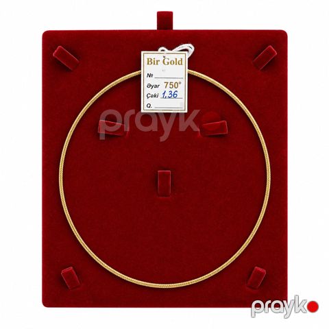 Boyunbağı qadınlar üçün 17306, qızıl 750 əyar — Bakı