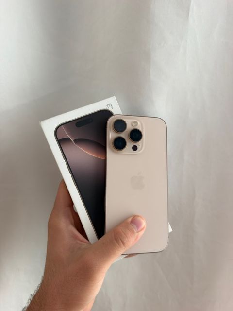 Apple iPhone 16 Pro Desert Titanium 128GB/8GB — Bakı