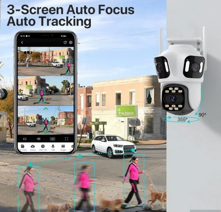 İCSee 12MP 3K IP Müşahidə Kamerası — Surveillance kameralar, Bakı (5)