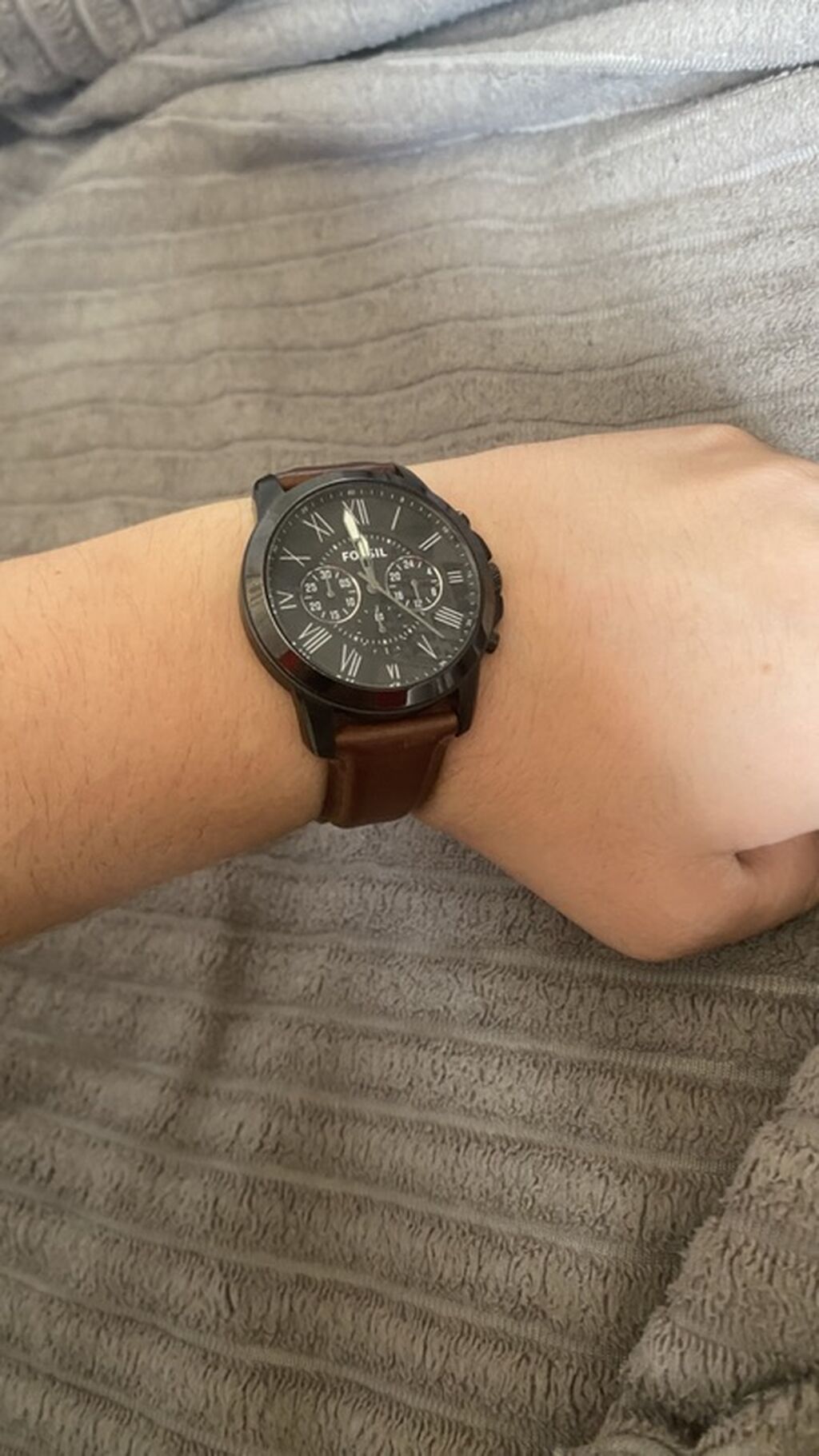 Fossil kişi qol saatı - Model: Fossil Quartz xronoqraf (FS seriyası — Qol saatları, Bakı