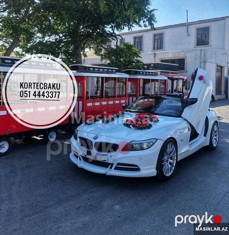 Bmw Z4 Cabriolet Toy maşıni, 2015 il — Minik avtomobili icarəsi, Bakı (2)