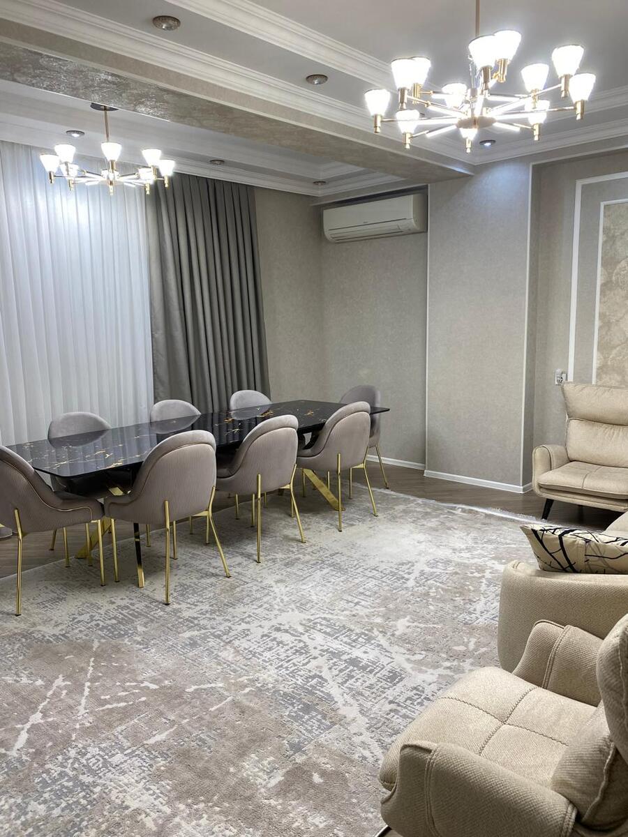 Satılır 3 otaqlı yeni tikili 122 m² — Mənzil, Bakı