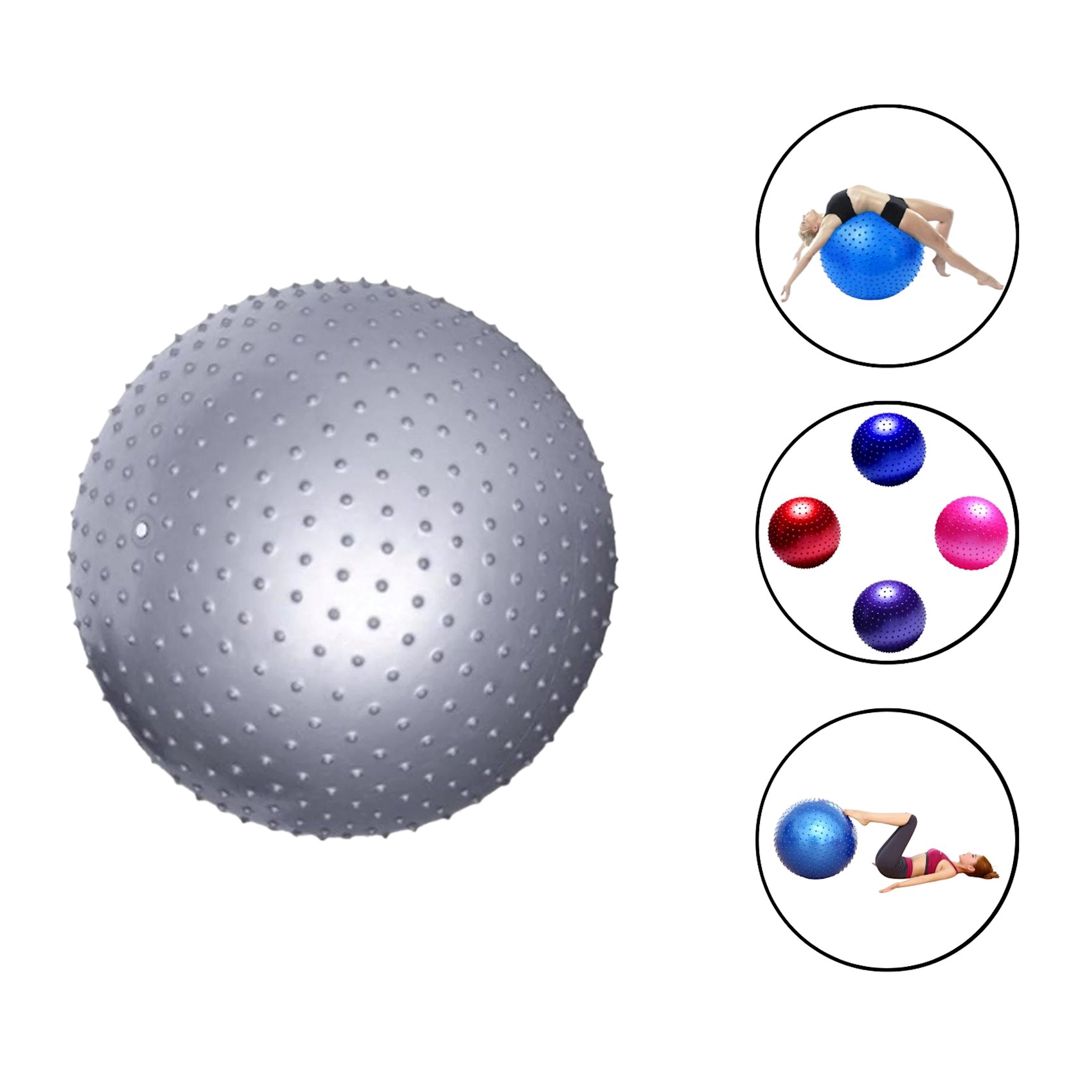 Fitnes topu Gymnic 1062 tikanlı, PVC, boz, 65 sm — Mallar, Bakı