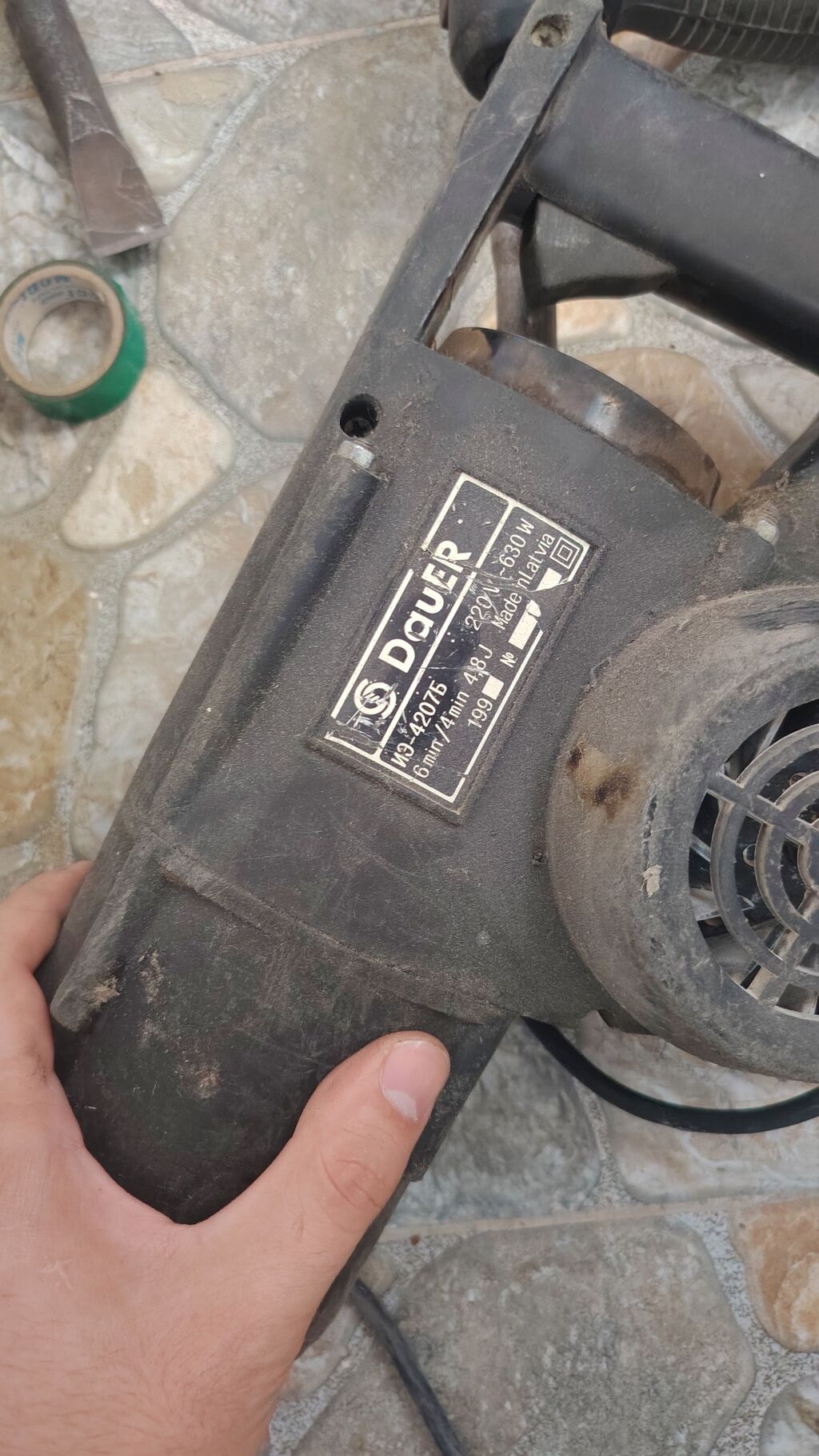 Işlək vəziyyətdədir Dauer WZ-42075 elektrikli perforator/zarbatkali — Perforatorlar, Bakı (2)